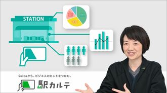 Suicaの統計レポート「駅カルテ」に注目する理由