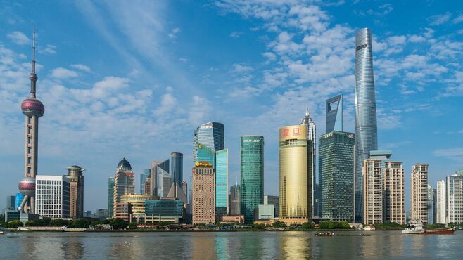 中国の地方別成長率､上海と吉林はマイナスに