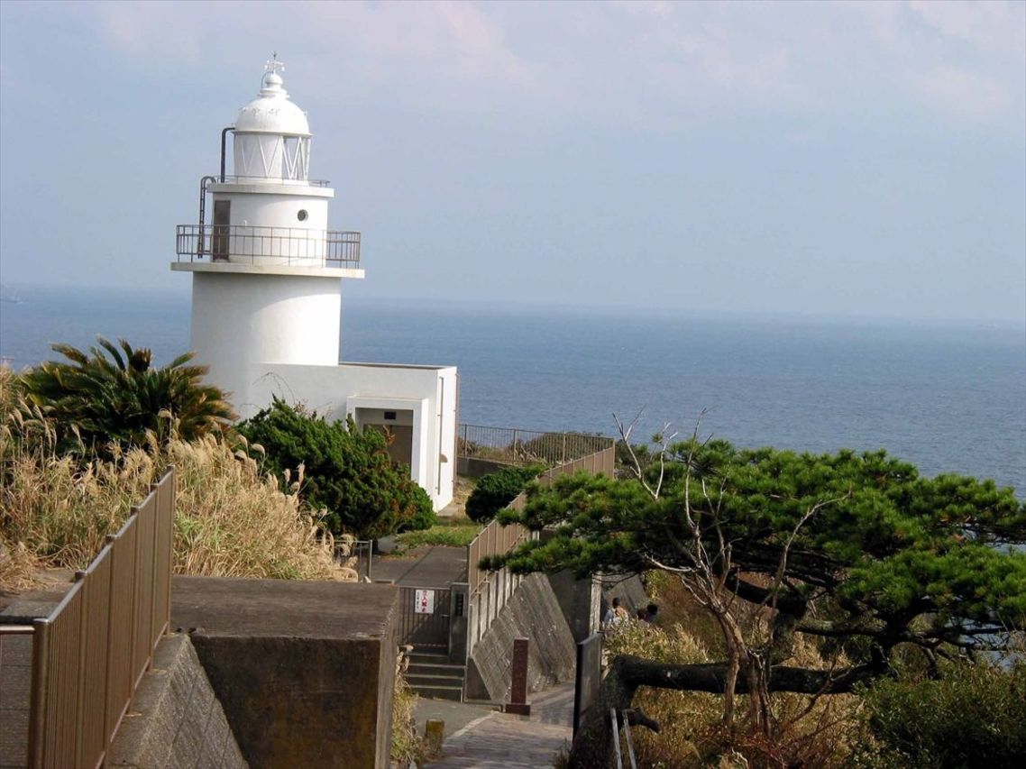 伊豆半島最南端の石廊崎灯台