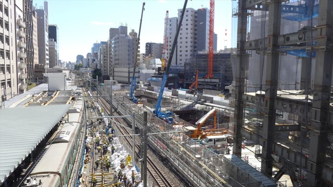 渋谷はJRの駅だけでなく周辺も工事の真っ最中だ