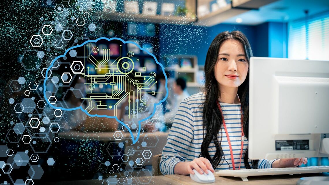 日立製作所では、生成AIを手がける専門組織を設立したという（写真：takeuchi masato／PIXTA）