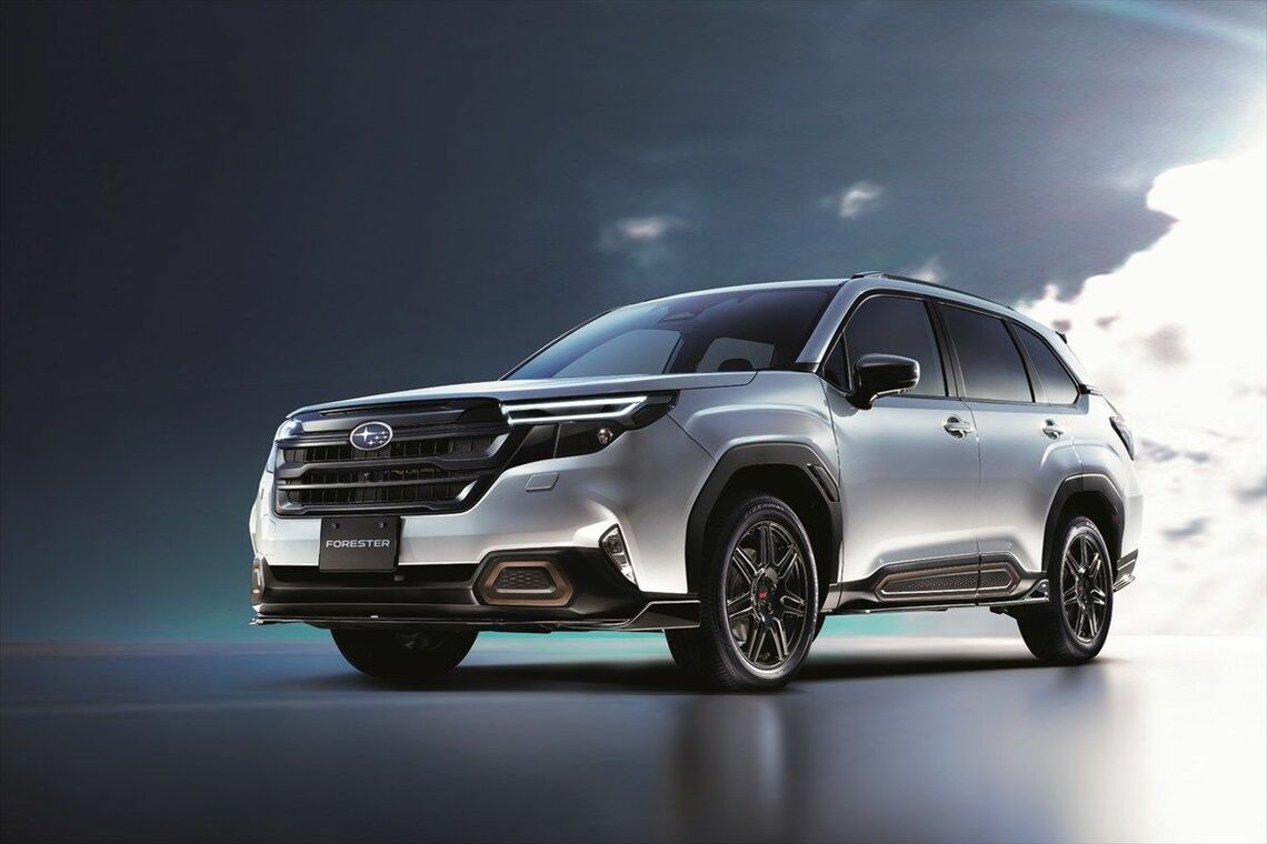 2025年4月に販売開始した6代目「フォレスター」（写真：SUBARU）