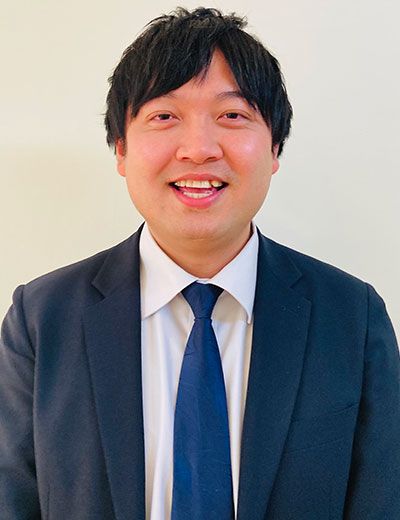 花岡隼佑（はなおか・しゅんすけ）埼玉県蕨市立北小学校学力向上推進担当、研究副主任（ともに2021〜2023年度）（撮影：長島氏）
