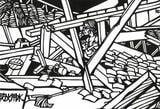 原爆の切り絵