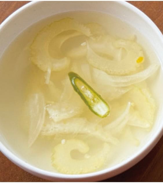 セロリの水キムチ