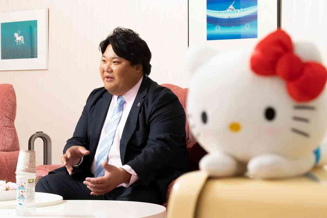 2020年にサンリオ社長に就任した辻朋邦氏（撮影：今井康一）