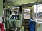 運転台は一般の1000形（未更新車）と基本的に同じだ