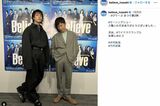 木村拓哉、竹内涼真とのツーショット（ドラマ公式インスタグラムより）