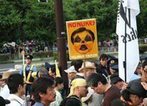 国会前で反原発の大規模抗議　野田首相は主催者との対話を拒否