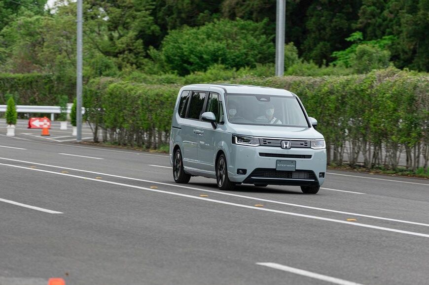 ホンダの新型ステップワゴン（東洋経済オンライン編集部撮影）