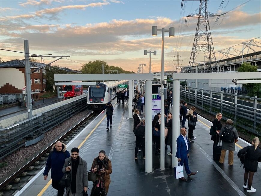 Elizabeth Line Custom House Station