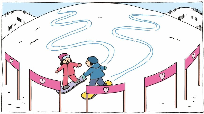 末っ子気質の女性が「13歳年下男性」と結婚した経緯とはーー（イラスト：堀江篤史）