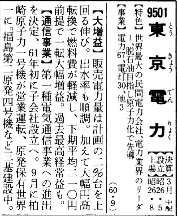 （画像：『会社四季報』1986年新春号）