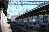 カーブしたホームが東武練馬駅の特徴だが……（記者撮影）
