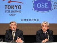 東証と大証が経営統合で正式合意、システム統合ならコスト節減大も、取引活性化の効果は未知数