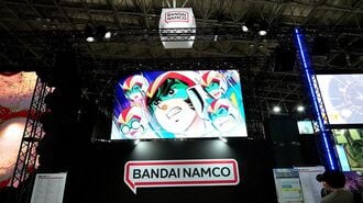 イベントでのバンダイナムコブースの様子