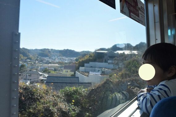 モノレールからの景色