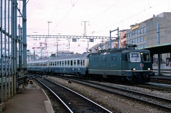 スイス・イタリア 国際列車