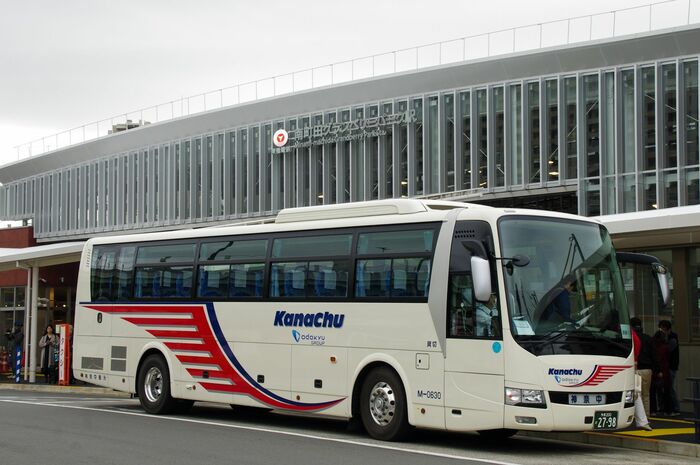 運行を開始した相模大野駅からの直行バス