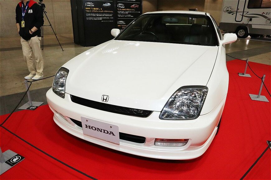 ホンダの5代目「プレリュード」（筆者撮影）