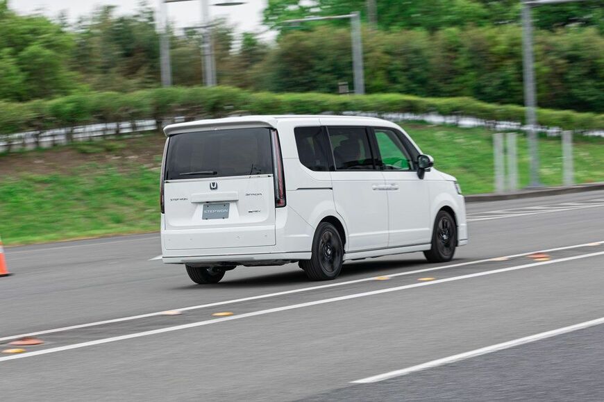 ホンダの新型ステップワゴン（東洋経済オンライン編集部撮影）