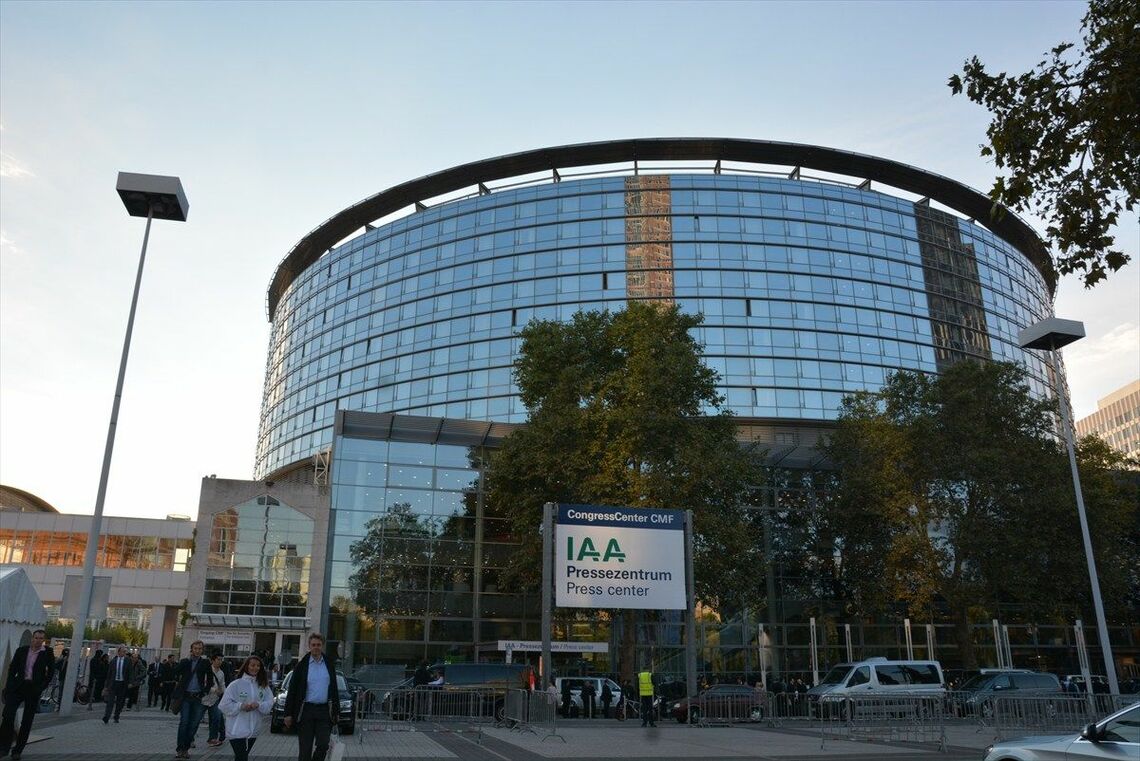 2013年 フランクフルトモーターショー（筆者撮影）