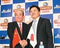 アサヒビールが中国２位メーカーと提携強化、中国拡大への試金石