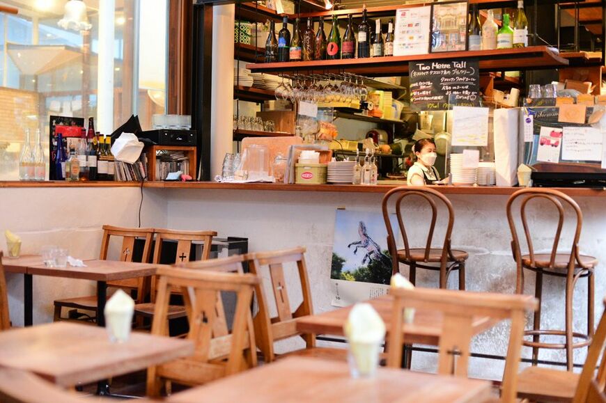 「まちのパーラー」店内（筆者撮影）