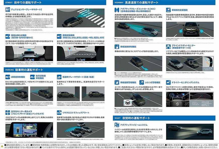 スズキ初となるBEV「eビターラ」の詳細と記者発表の様子（写真：スズキ）