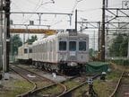 山陽電鉄が保管しているアルミ製の2000系車両