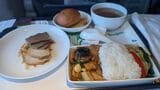 ウルムチ―鄭州の機内食