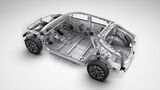 トヨタ・スバルの共同開発による新プラットフォーム（写真：トヨタ自動車）