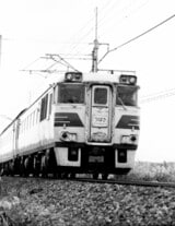 東北本線を快走するキハ181系の特急「つばさ」（撮影：南正時）