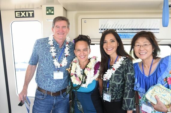 Honolulu Skyline Phase2 Extension Inaugural Ceremony