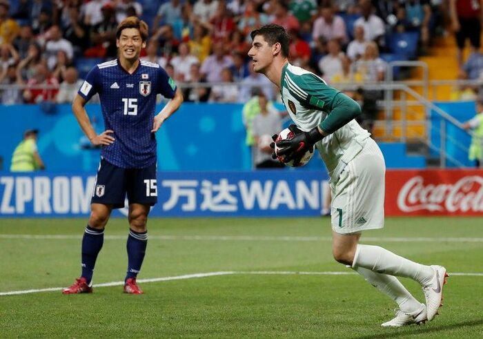 大迫選手から笑みがこぼれる瞬間もあった