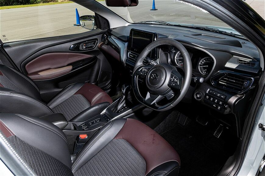 スズキ新型SUV「フロンクス（プロトタイプ）」のディテール（写真：三木宏章）