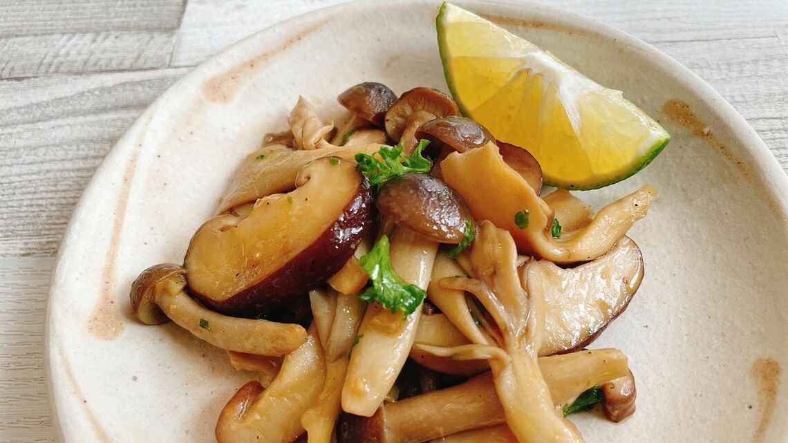 きのこの元気もりもりマリネ