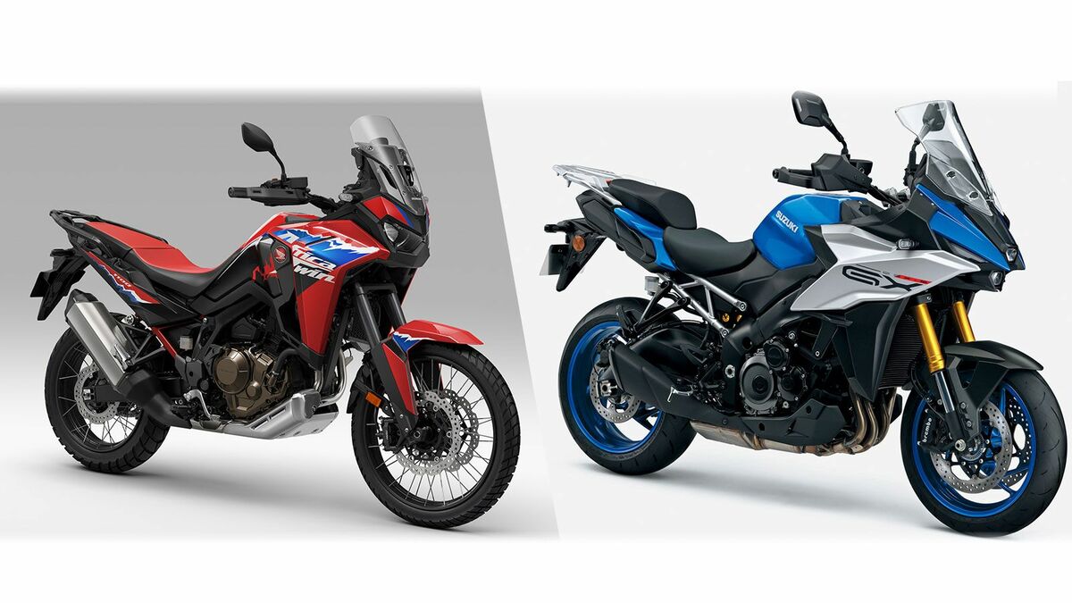 ホンダとスズキ､最新ツアラーモデルを徹底比較 CRF1100Lアフリカツイン