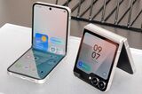 Galaxy Z Flip7 FEの性能は、Galaxy Z Flip7より抑えられている（筆者撮影）