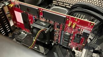 専用回路を載せたボード