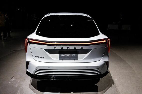 新型インサイトのリアセクション