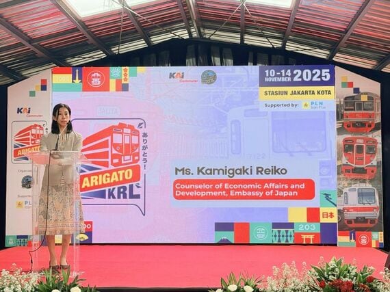 日本大使館 ジャカルタ日本中古車両引退記念イベント