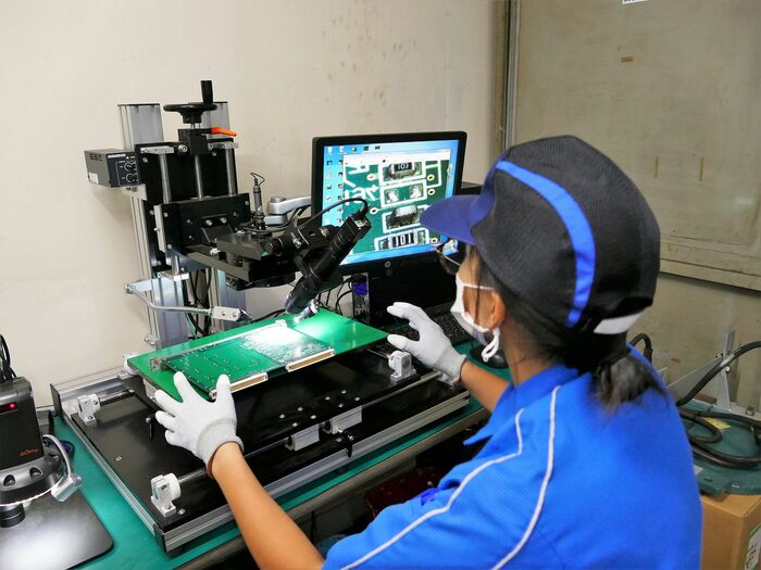 ATSの検修作業