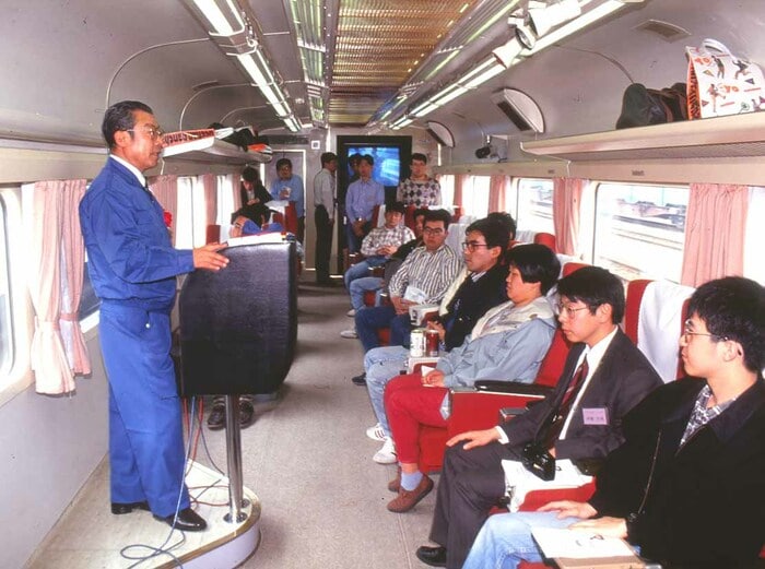 種村直樹氏の記念列車として走った際の