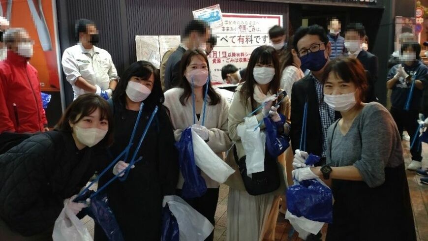 友人同士で参加した皆さん（筆者撮影）