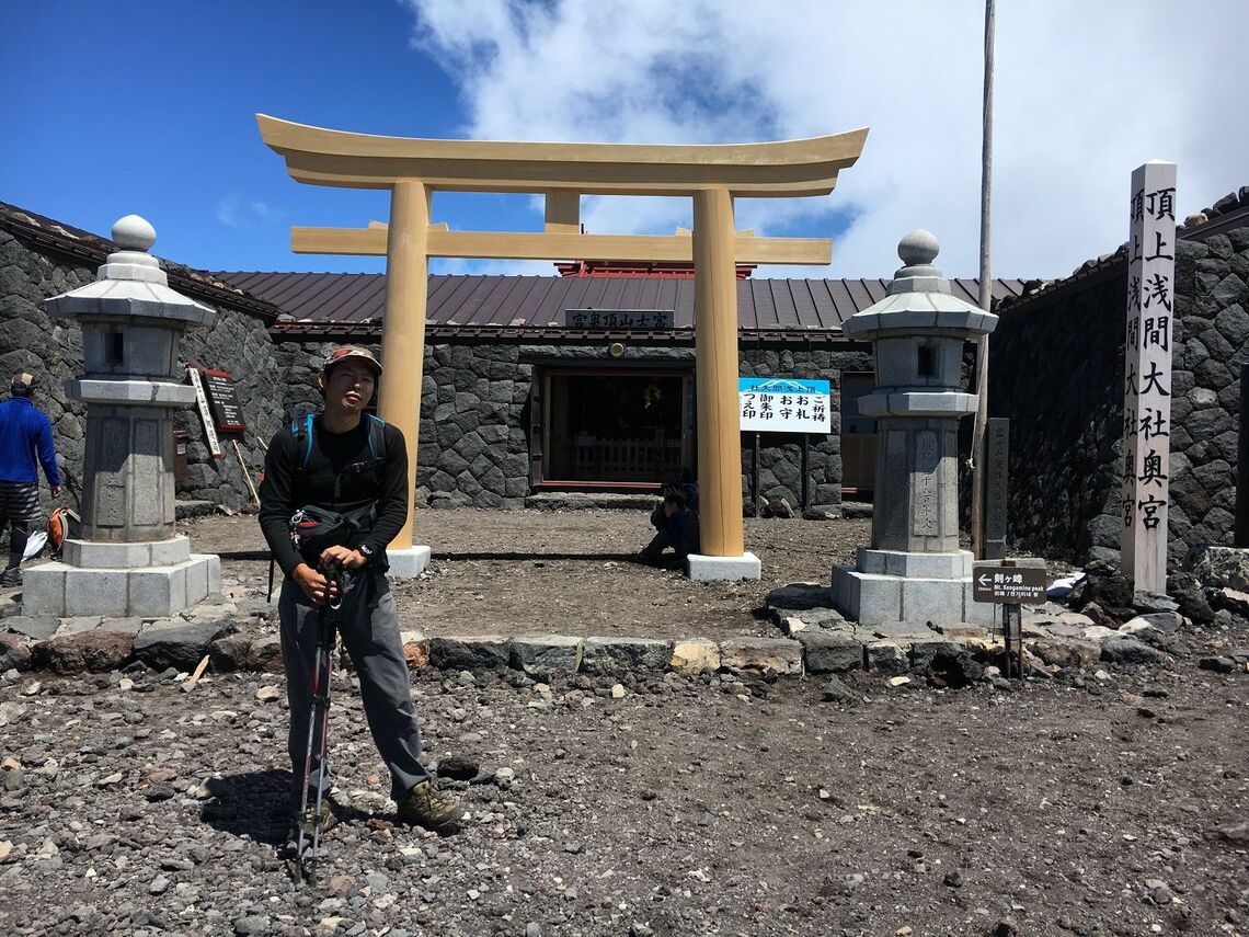 富士山山頂浅間大社奥宮