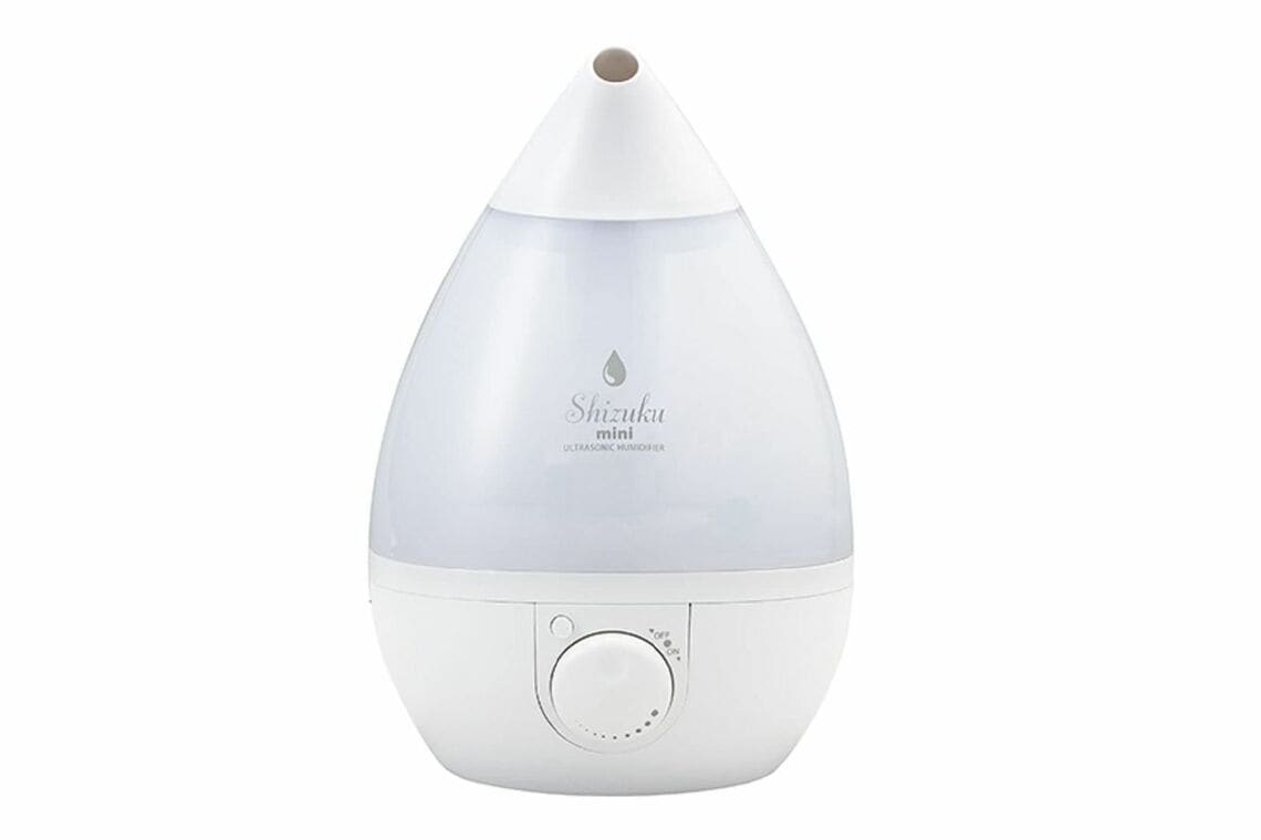アピックスの超音波式加湿器SHIZUKU。人気モデルで雑貨屋などでも販売（写真：メーカーウェブサイトより）