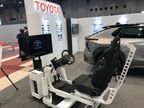 トヨタが開発したクルマの安全性を体感するシミュレーター