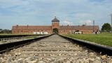 110万人が犠牲者になったと言われるアウシュヴィッツ＝ビルケナウ強制収容所の跡地。第二次大戦中、ヨーロッパ各地のユダヤ人が集団で送り込まれ、労働力として期待できない者は到着直後にガス室で殺害された（記者撮影）