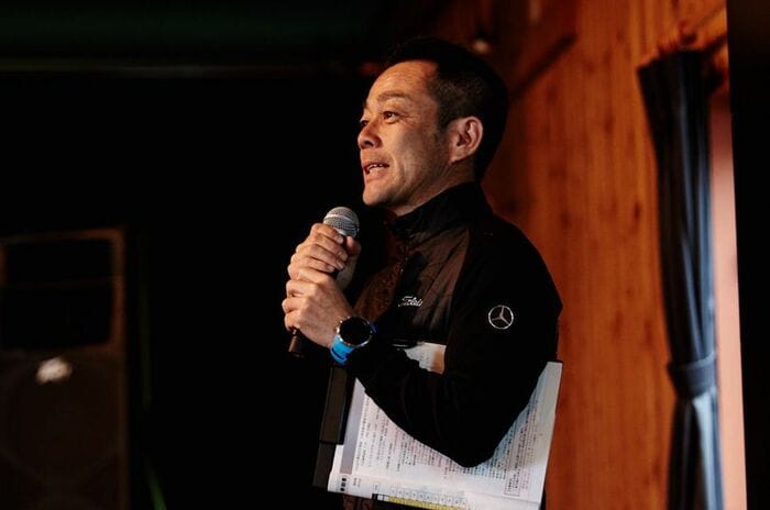 河口まなぶさんによる開講のあいさつ